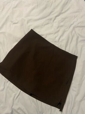 Express Black Mini Skort